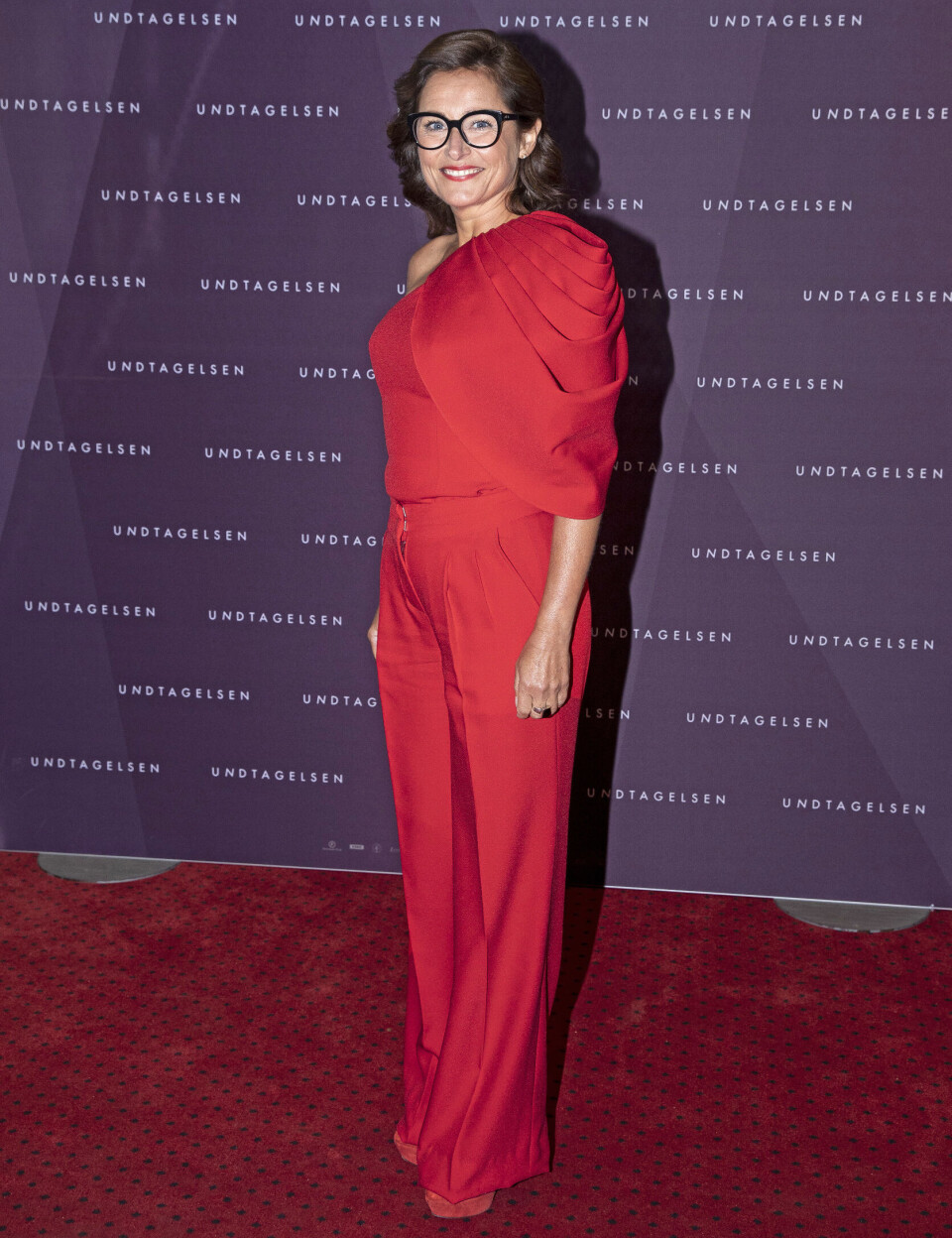 Sidse Babett Knudsen til premiere på 'Undtagelsen'.