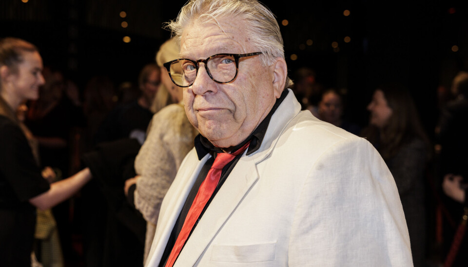 Leif Sylvester Petersen til Bodilprisen 2023.