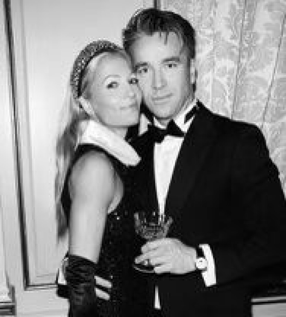 Caroling Fleming og Frederik Kølle ved Chanels Galla Dinner tidligere i år.