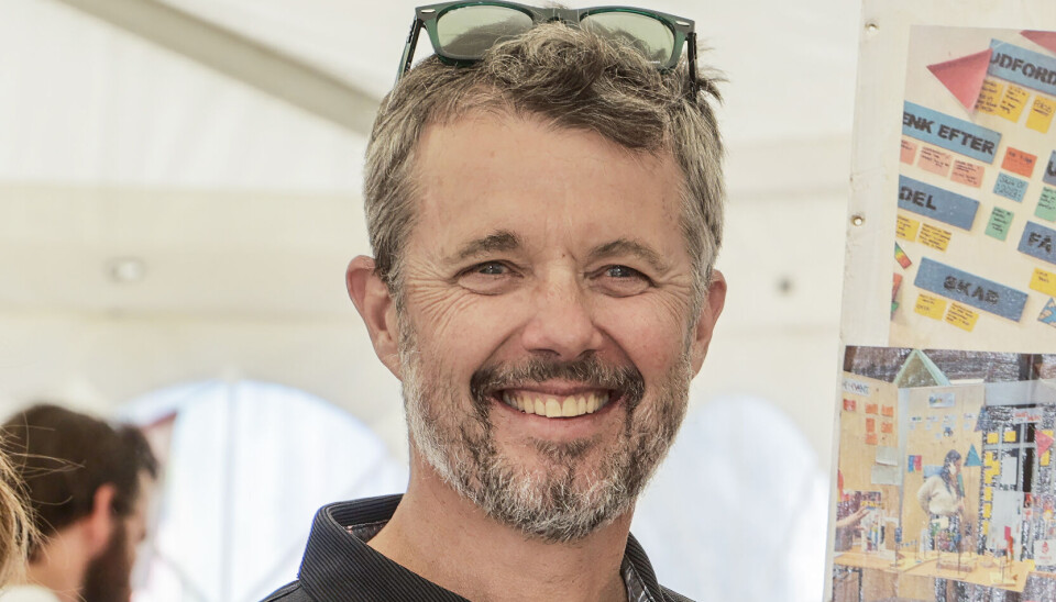 Kronprins Frederik til 'Skole OL-Finalen' 2023.