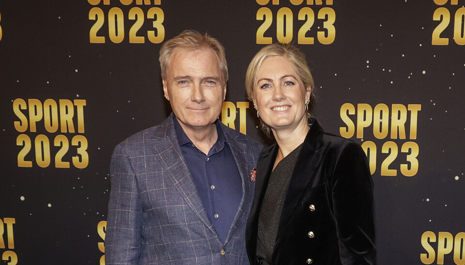 Peter Qvortrup Geisling og kæresten Lise Abildgaard