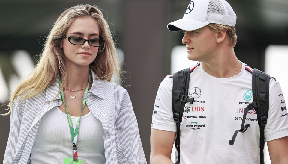 Laila Hasanovic og Mick Schumacher.