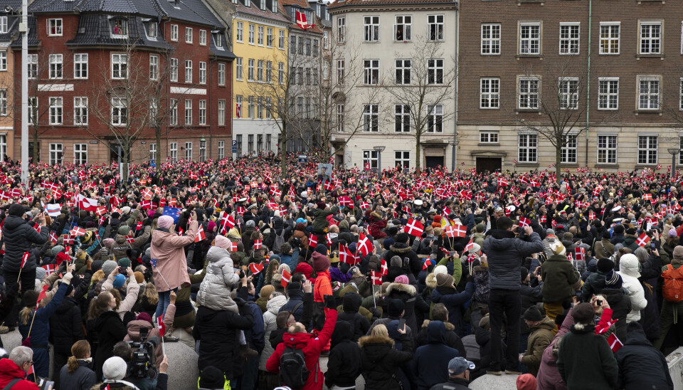 Kroning af Kong Frederik 10. på Christiansborg 2024.