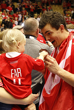 Rasmus Lauge vendte hjem for familiens skyld