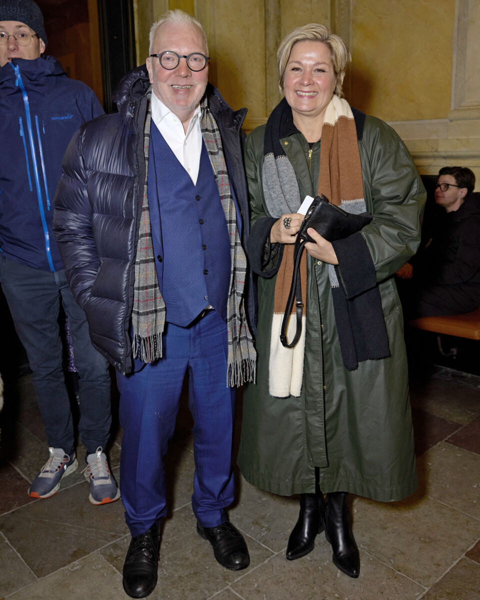 Søren Dahl med kæresten Bettina Fau.