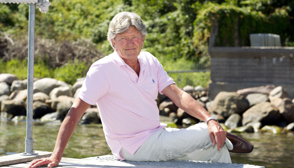 Jan Fog i et afslappende øjeblik i 2011.