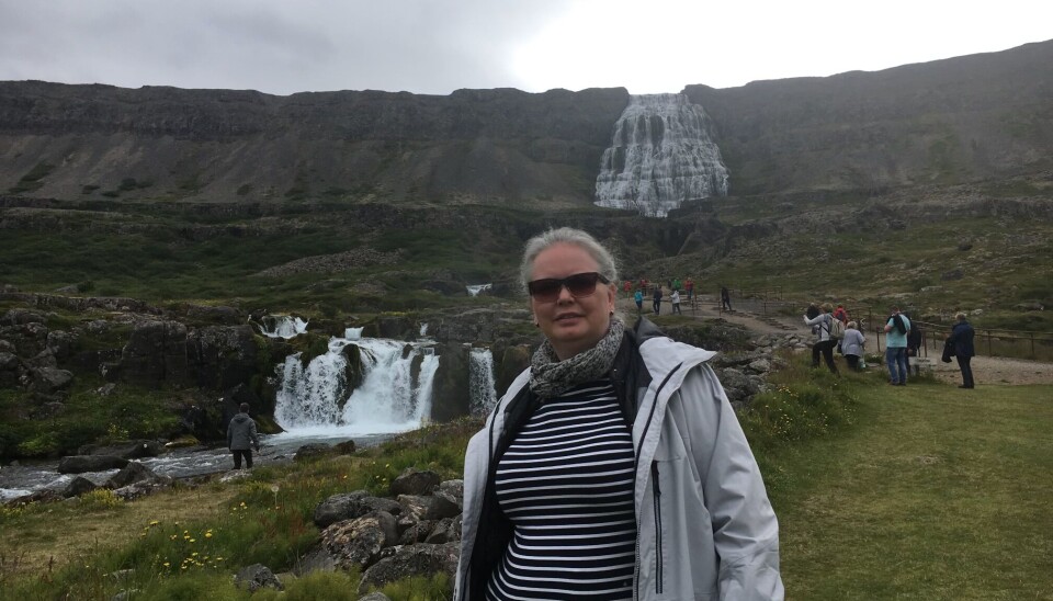 Det her var et af de billeder, som fik Theresia til at sige, at nu ville hun tabe sig.