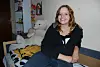 Sabrina, da hun var gravid med lille Simon. FOTO: SBS/Per Rasmussen