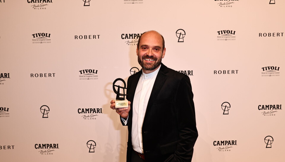 David Dencic vinder Robert for bedste mandlige rolle i tv-serien 'Huset'.