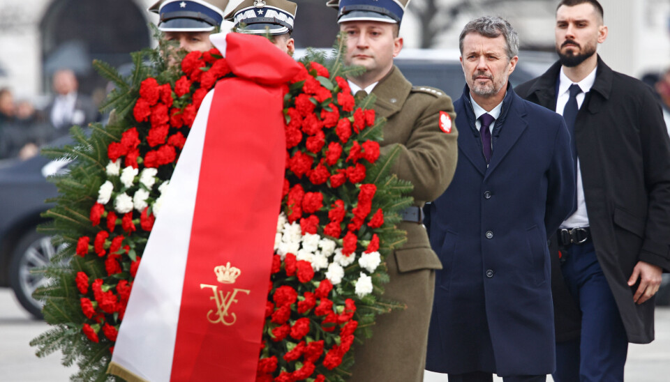 Kong Frederik 10. i Polen.