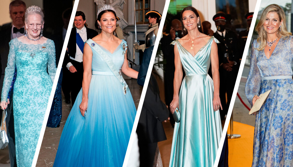 Dronning Margrethe, kronprinsesse Victoria, Catherine, Prinsesse af Wales samt dronning Máxima af Nederlandene.