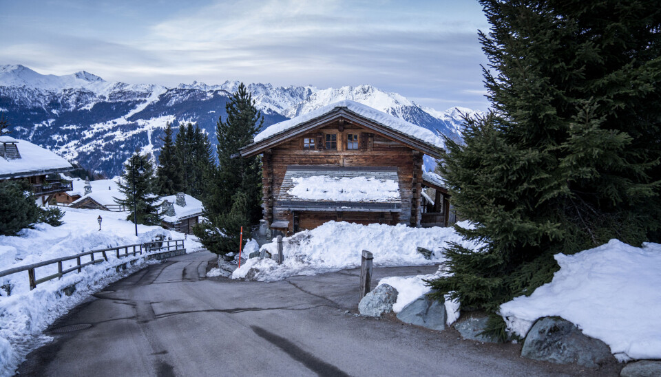 Kronprinsfamiliens chalet i Verbier
