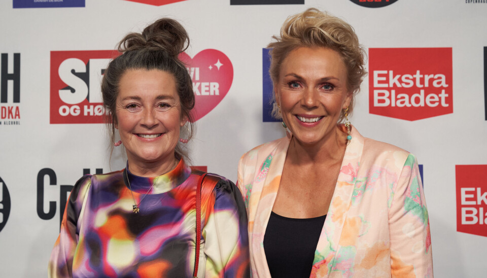 Sanne Schiørring Madsen og Lene Beier til 'Reality Awards' 2024