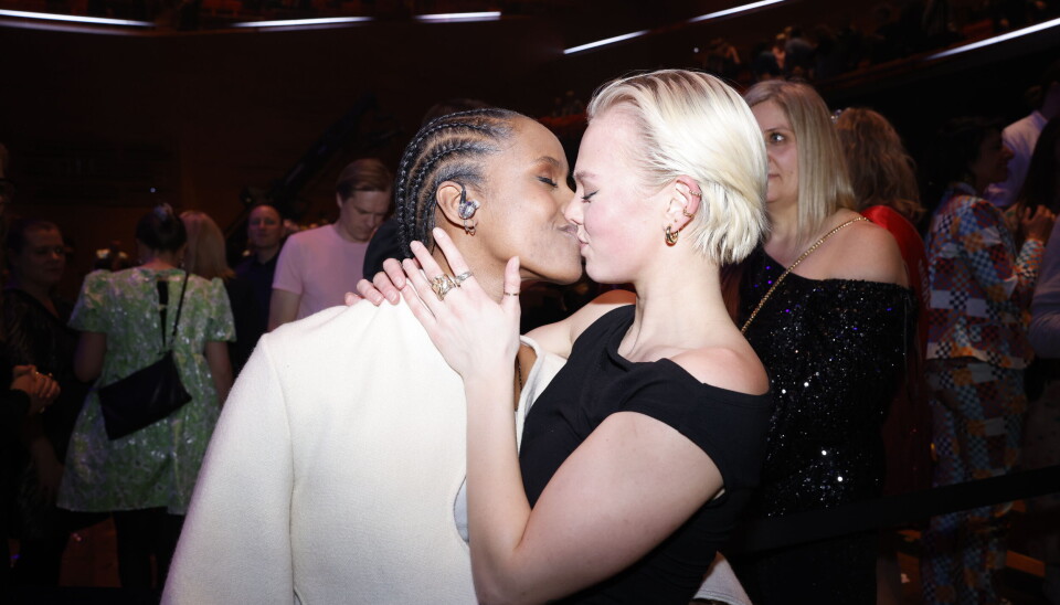 Saba og kæresten Aviaya.