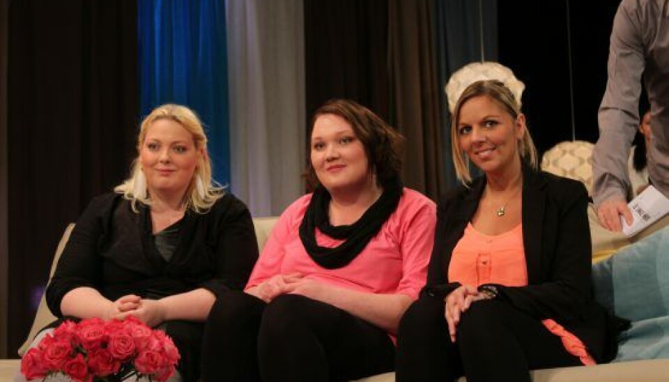 Natacha Nikita, Christina og Louise besvarede masser af spørgsmål om deres deltagelse. (Foto: Realityportalen.dk)