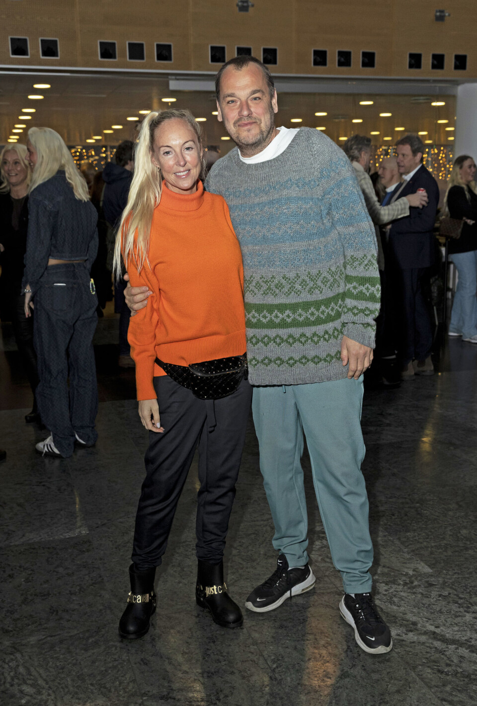Lars ”Chief 1” Pedersen, 53, med kæresten Gitte Mia Salling, 50.