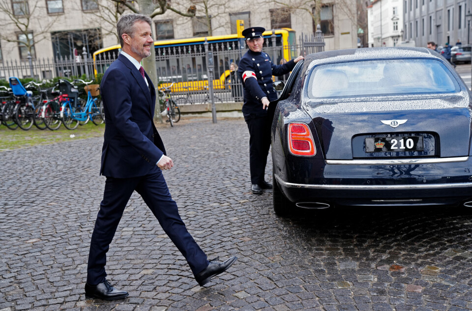 Udover kongeriget har Frederik også overtaget dronning Margrethes Bentley Mulsanne.