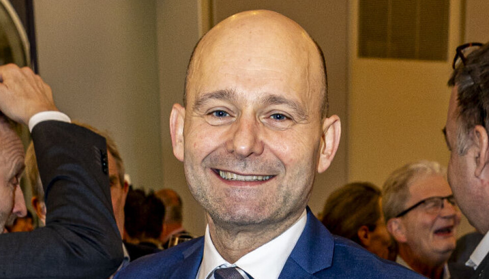 Søren Pape Poulsen ved Pia Olsen Dyhrs 10-års jubilæum den 20. februar 2024.