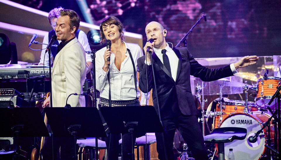 Stine Hjelm Jacobsen i The Antonelli Orchestra i 'Vild med dans' 2018