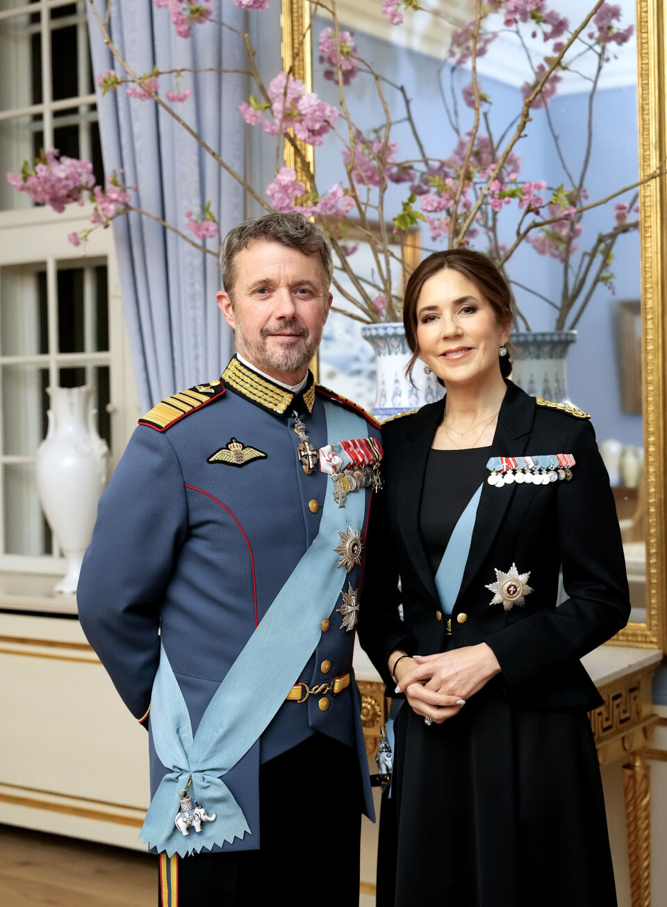 Kong Frederik og dronning Mary.