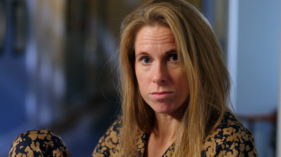 Sara Slott Petersen i "Forræder" på TV 2.