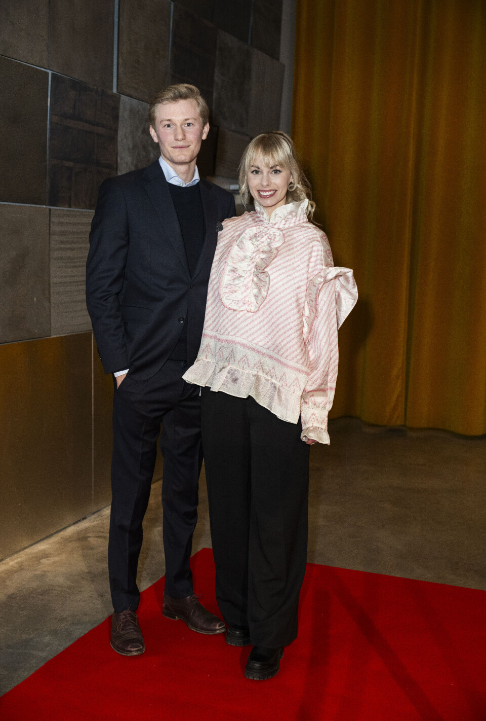 Albert Harson og Jenna Bagge til premiere på Joey Moes film "Ripple" i Big Bio i København.