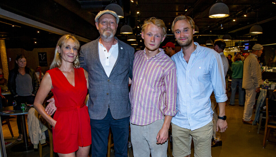 Premiere på 'Odsherred Sommerrevy' 2023, Anette Støvelbæk, Lars Mikkelsen, Thor Mikkelsen og Lue Støvelbæk