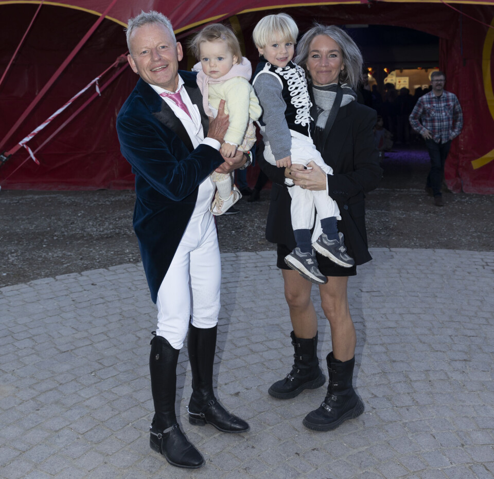 Bubber, Rosa, Alfred og Signe Rossing.