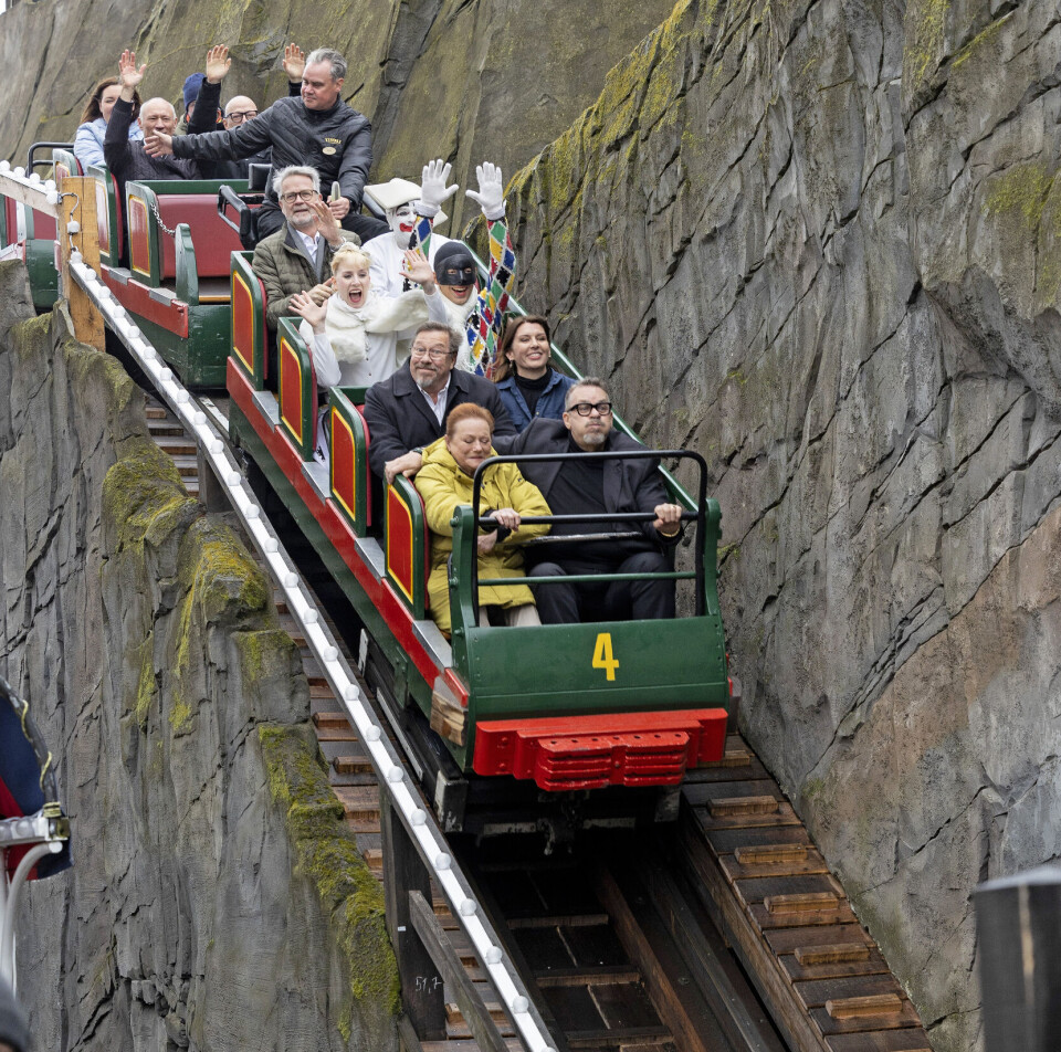 Der var fart over feltet i den 110 år gamle rutsjebane.