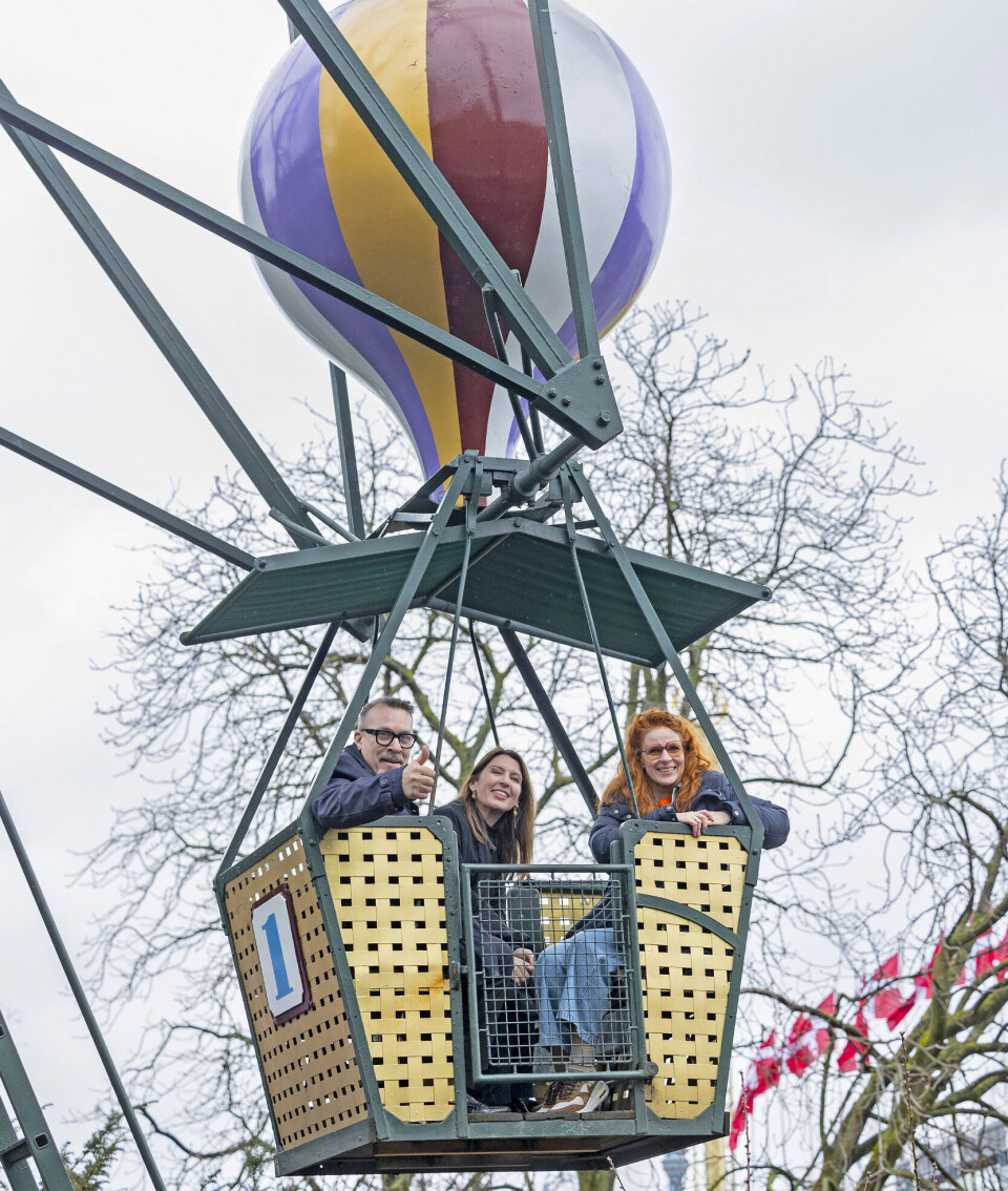Ballongyngen har et fint tempo for Rikke Buch Bendsen, som er født og opvokset i Randers. – Min far var fra Hillerød, så vi var altid på besøg herovre og skulle også en tur i Tivoli.