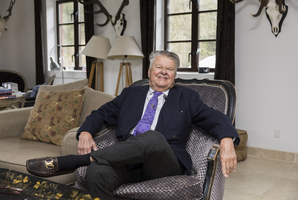 Christian Kjær i den gamle skovløbergård i Skærbæk Plantage.