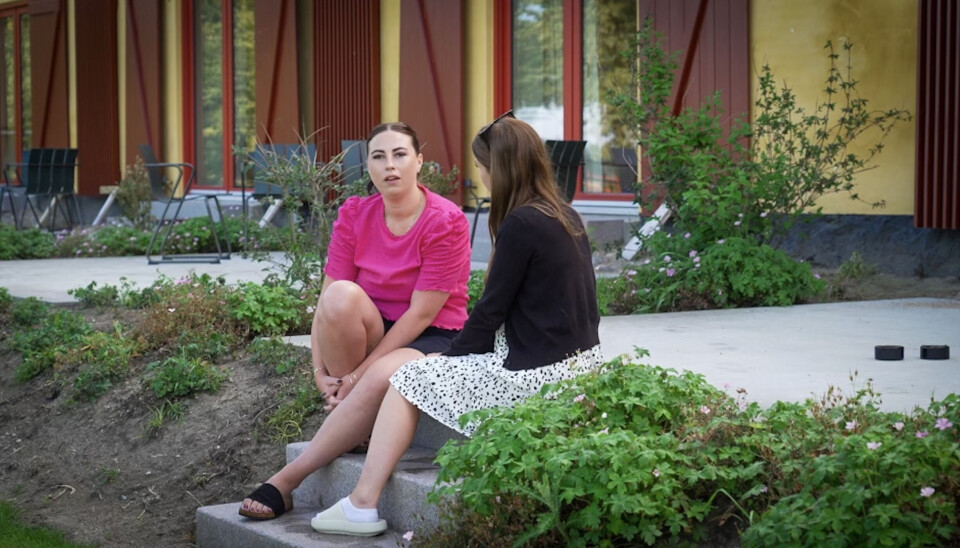 Ikke set på tv: Alvorssnak med Emilie efter optagelserne