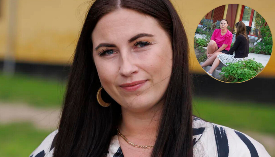 Ikke set på tv: Alvorssnak med Emilie efter optagelserne