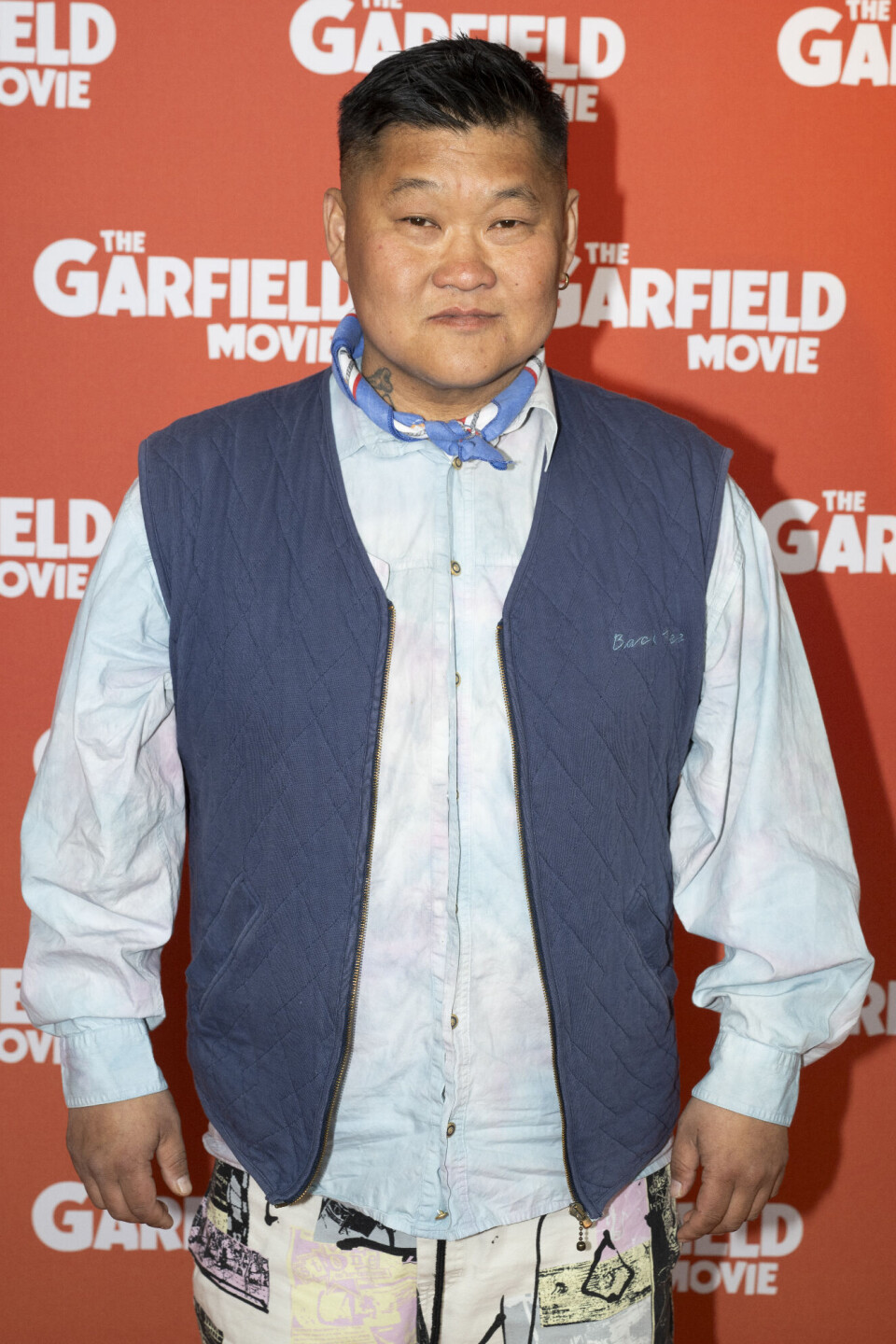 Premiere på 'The Garfield Movie' Simon Jul