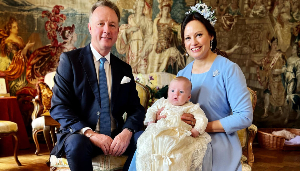 Prins Gustav Albrecht, der fylder et år den 26. maj, har kronprins Christian, 18, blandt sine fem faddere.