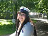 Sådan så Louise ud, inden hun besluttede sig for, at der skulle ske noget med vægten. (Foto: Privat)