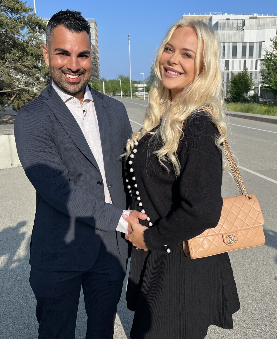 Mortada Haddad og Elvira Pitzner.