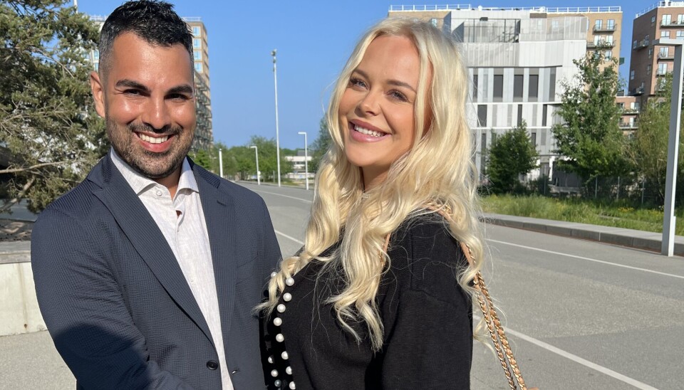 Mortada Haddad og Elvira Pitzner.