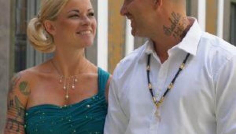 Parret er meget lykkelige og glæder sig til at skulle tilbringe livet sammen. (Foto: Privat)