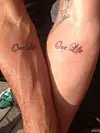 Sådan ser Nicolai og Dennis' venne-tatovering ud. (Foto: Privat)