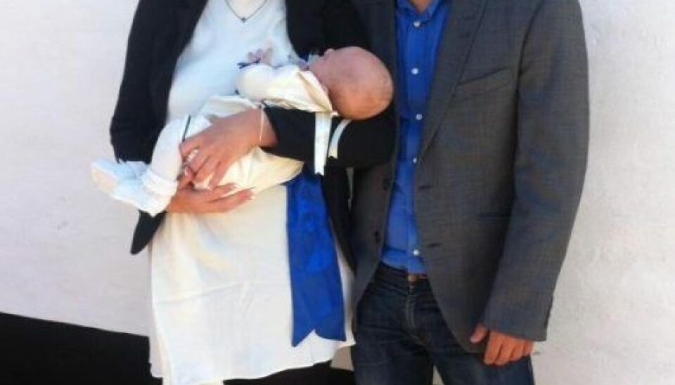 Nadia har sammen med Peter Røhr fået sønnen Liam. (Foto: Privat)