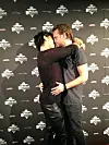 Sy Lee og Kasper var meget glade for hinanden til EMA MTV preparty. (Foto: Martin Hvistendal Pedersen)