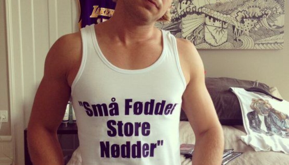 Kay's drømmepige må meget gerne have små fødder og store nødder.(Foto: Marlene Juhl Skovgård)