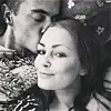 Sascha fra 'Paradise Hotel' venter barn med kæresten Jannik. (Foto: Privat)