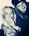 Her er Natascha med sin forlovede, Anna. (Foto: Privat)