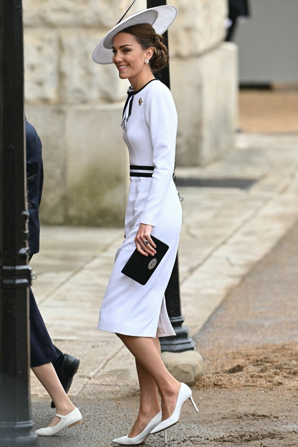 Prinsesse Kate viser sig for første gang til fejringen af kong Charles' fødselsdag den 15. juni 2024.