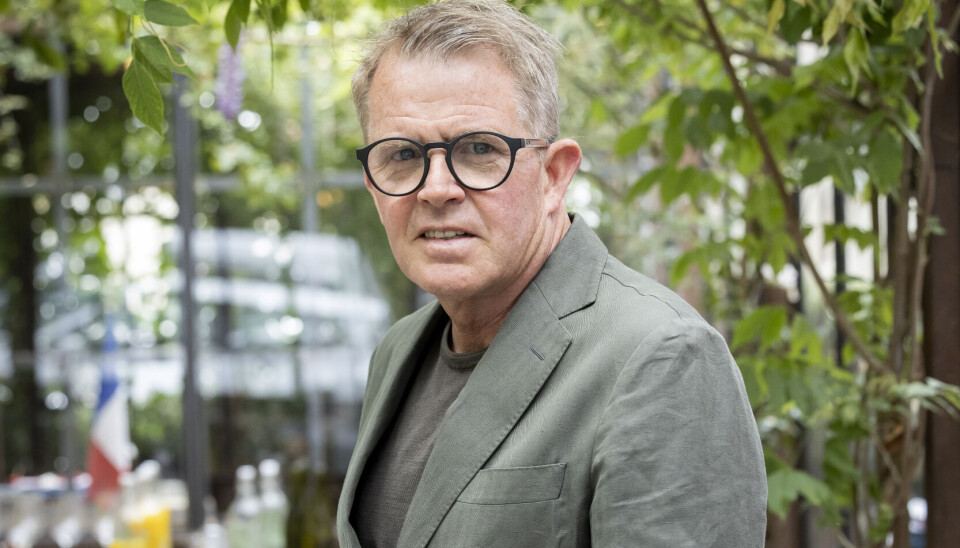 Pressemøde på "Tour de France" 2021, TV 2 Rolf Sørensen