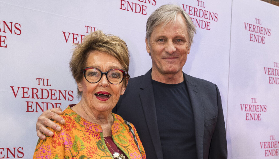 Ghita Nørby og Viggo Mortensen.