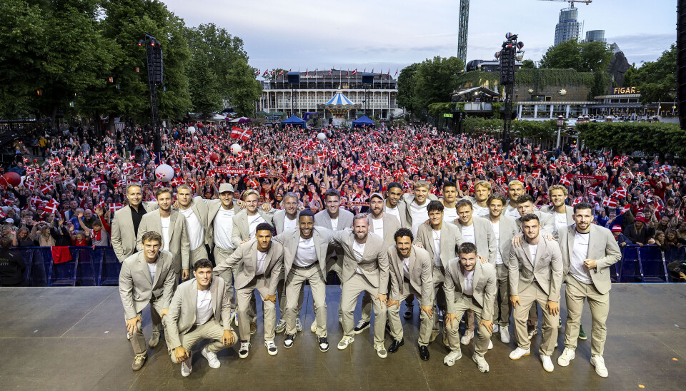 Herrelandsholdet i Tivoli, København
