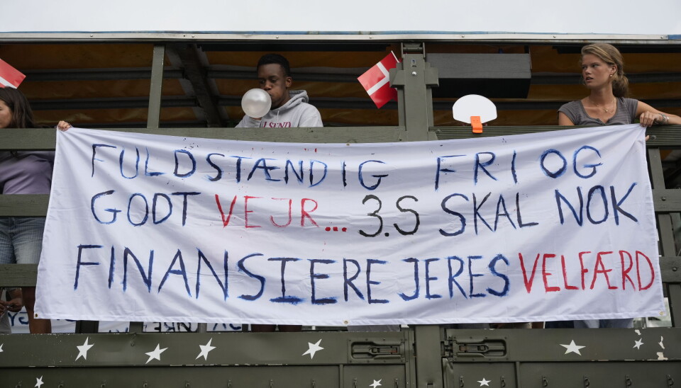 Kronprins Christians studentervogn.